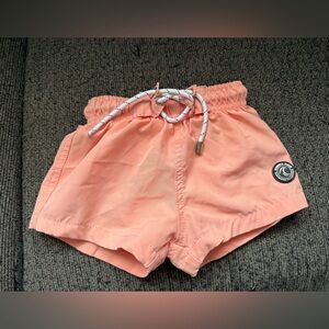 Kids Swim Trunks in Peach by [Brand]